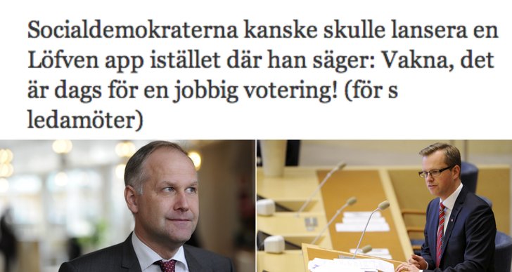 Jonas Sjöstedt, vänsterpartiet, Mikael Damberg, Socialdemokraterna, Riksdagen, Omröstning, Twitter